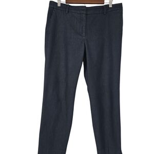 Talbots Hampshire Navy Ankle Pants Size 12P